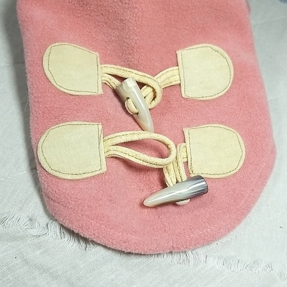 Puppy Angel luxury plush dog/cat coat with hood - Picture 5 of 13
